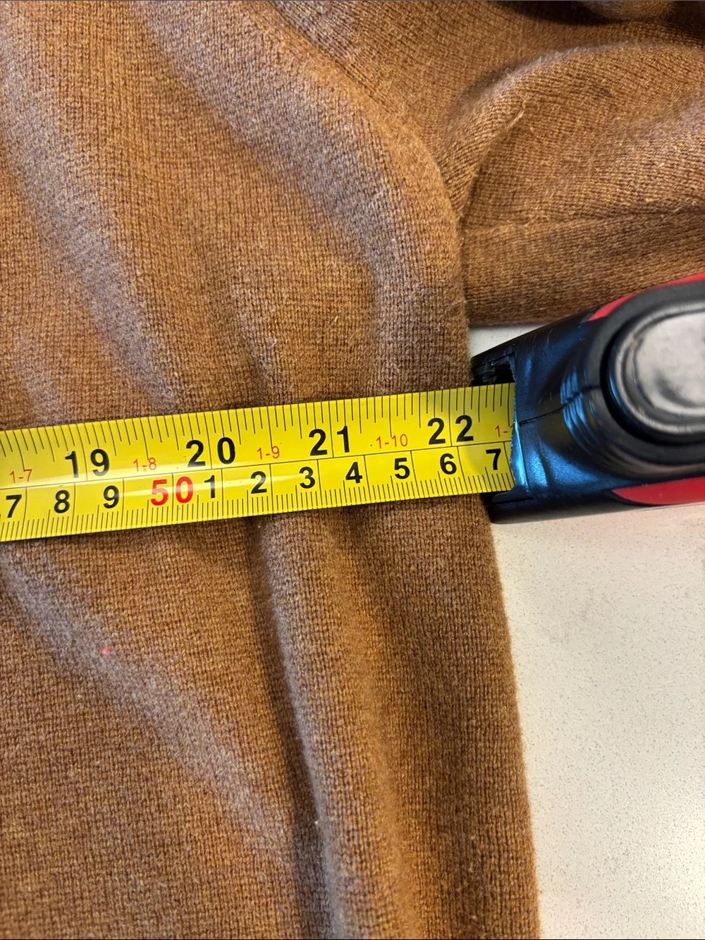 J. Crew Open-Front Camel/Tan Shawl Collar Cardigan - Picture 2 of 5
